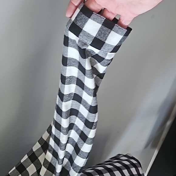 Maurices Black and Off White Soft Flannel Button Down Shirt NWT - Picture 7 of 11